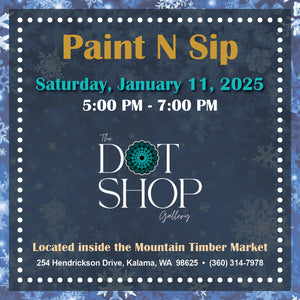 Paint N Sip Saturday January 11, 2025 5pm