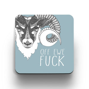 Off Ewe F**k - Coaster