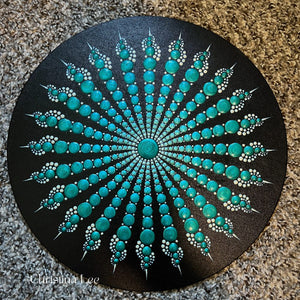 Soul Mandala  12" Painted on Canvas Panel