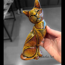 Load image into Gallery viewer, Preening Pussycat by Mustofa Art
