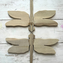 Load image into Gallery viewer, Unpainted Wooden Dragonfly by Mustofa Art
