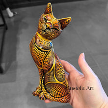 Load image into Gallery viewer, Preening Pussycat by Mustofa Art
