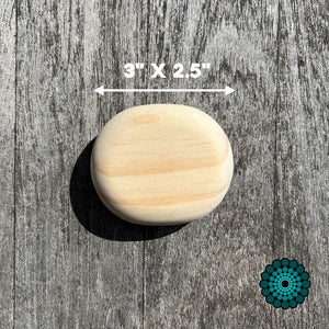 Rectangular Wooden Pebbles - Various Sizes