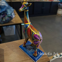 Load image into Gallery viewer, Giraffe Hand Carved and Painted by Mustofa Art Multiple Options
