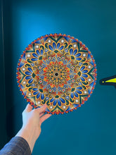 Load image into Gallery viewer, Beautiful Wooden Plate Hand Painted by Mustofa Art *Multiple Options
