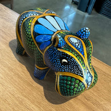 Load image into Gallery viewer, House Hippo Hand Carved and Painted By Mustofa Art
