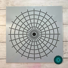 Load image into Gallery viewer, 12&quot; x 12&quot; Stencil Template 24 Segment for Mandala Art
