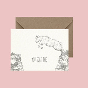 You Goat This - Pun Greeting Card